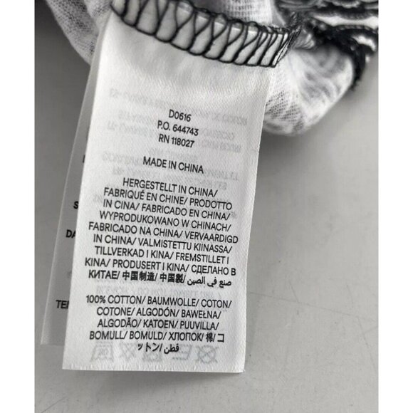 NWT Boden Women’s Sleeveless Jersey Cotton Black White Shift V-Back Dress Sz 8L - Picture 10 of 11